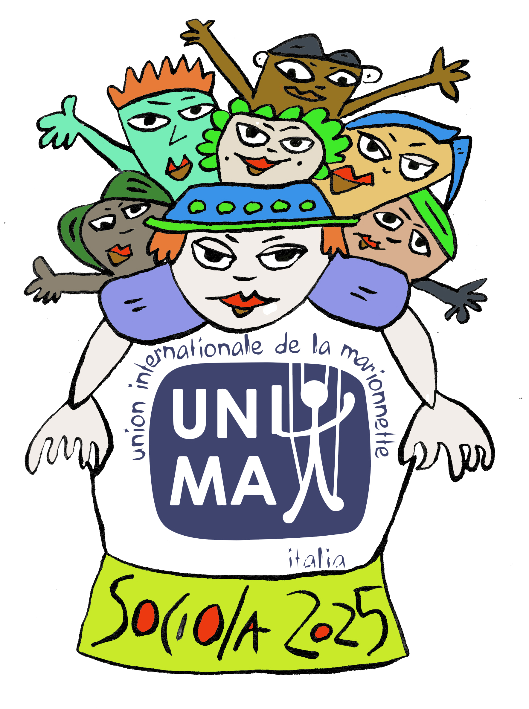 Logo UNIMA Italia 2025